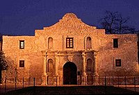 The Alamo former mission church, San Antonio, Texas