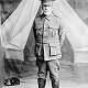 Cat with Private Francis Bilton, Australian 5th Battalion, WW1