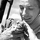 Friendly kitten in Gaza, June 1940  - click to enlarge