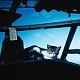 Kitty, cockpit of American B-25 Mitchell bomber with 91st Photo Mapping Squadron, 1944