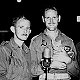 Mike, studio cat of a WW2 Australian Army broadcasting station - click to enlarge