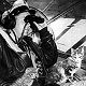 Salty and her kitten, first cats to attend a US Coast Guard rescue mission - click to enlarge