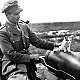 Arras, July 1918: a kitten that defected from German to British lines (copyright IWM, used with permission) - click to enlarge