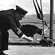Peebles of training vessel HMS Western Isles, Tobermory, Isle of Mull, 1944 (copyright IWM, used with permission) - click to enlarge