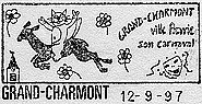 Grand-Charmont, France, 12.9.1997 - Special postmark for Carnival