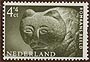 Roman cat sculpture from Netherlands Humanitarian Funds set, 1962