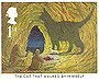 The Cat that Walked by Himself, from the Great Britain set of 10 commemorating the centenary of publication of Kipling's Just So stories