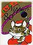 Festive cat from Japanese 'Winter Greetings' set, Oct. 2006 - click to enlarge